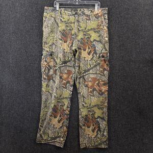 Ol' Tom Turkey Gear Pants Men's Large Mossy Oak Obsession Camo Hunting Cargo